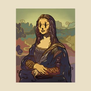 Wiggly Mona Lisa T-Shirt