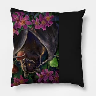 Livingstone Flying Fox and Figs Pillow