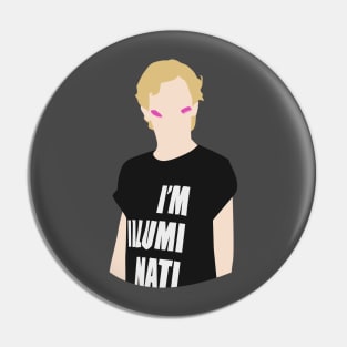 Isak Valtersen - I am Illuminati Pin