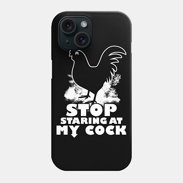 Stop Staring at my Cock Phone Case by adik