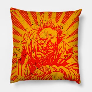 Ninja retro Japanese style for Otaku and Geek Pillow