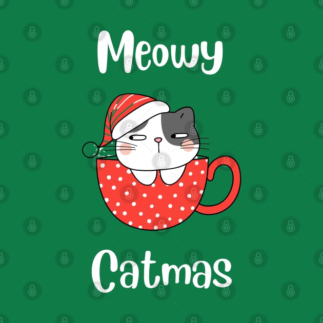 Meowy Catmas by Creativity Apparel