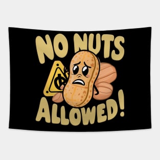 No Nuts Allowed!, Peanut Design Tapestry