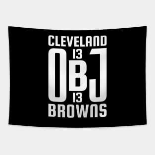 OBJ Cleveland Browns 3 Tapestry