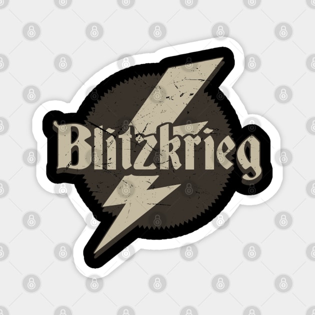 WW2 Germany Blitzkrieg Vintage Magnet by Distant War