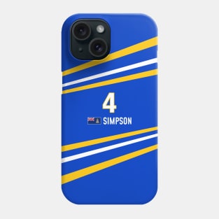 IndyCar 2024 - #4 Simpson Phone Case