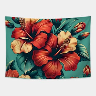 Hibiscus Tapestry