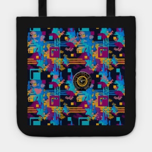 Cyberpunk Beats, Turn up the Radio Wearable Art Tote