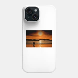 Sunset Long Beach Tofino Vancouver Island Canada Phone Case