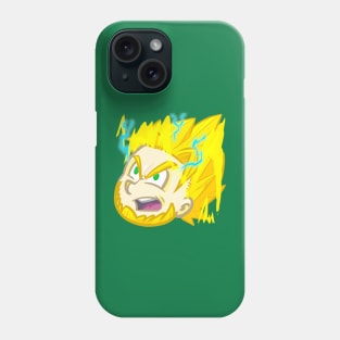 Super Saiyan Scruffy Phone Case