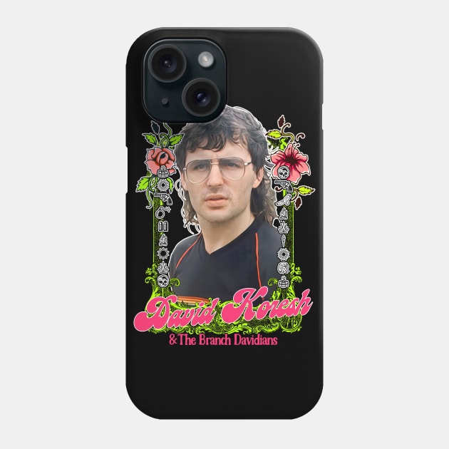 David Koresh / Retro Style Design Phone Case by DankFutura