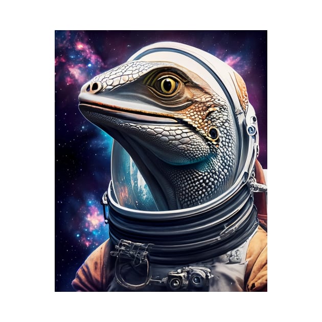 Iguana that reached space by CRAZYMAN