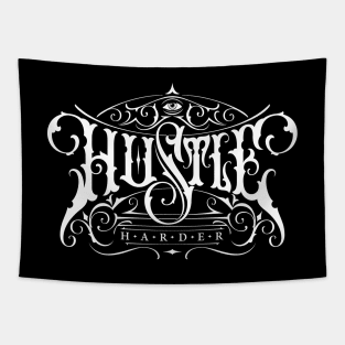 Hustle Harder Tapestry