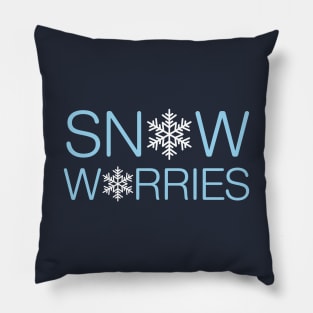 Snow Worries Pillow