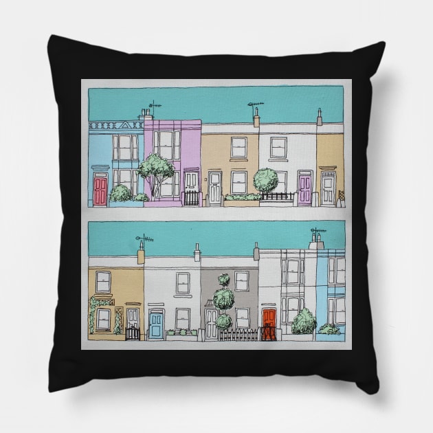 A Street Like Ours Pillow by AdamRegester