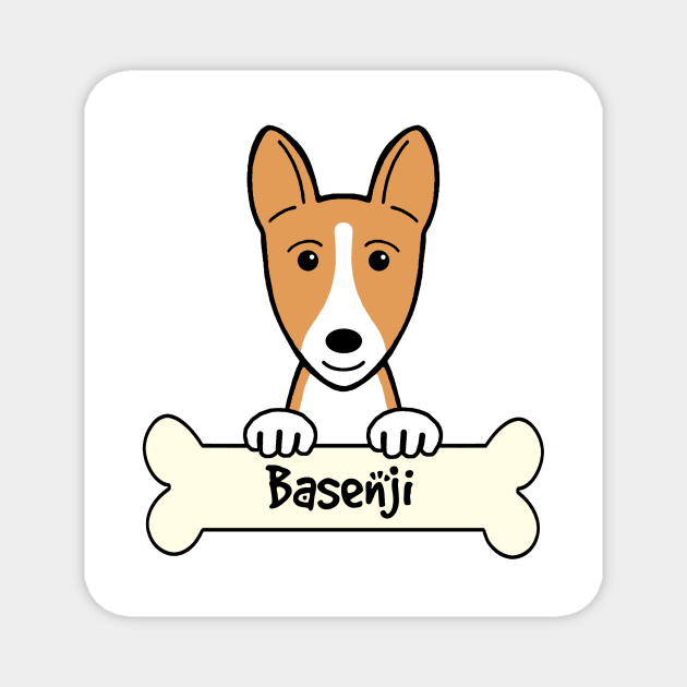 Basenji Magnet by AnitaValle