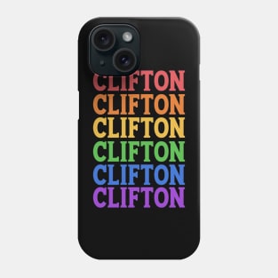 CLIFTON COLORFUL CITY Phone Case