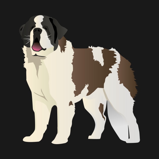 Saint Bernard Dog by NorseTech