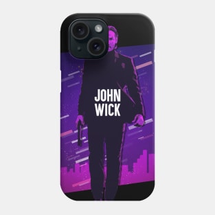 John Wick - 80s Design Phone Case