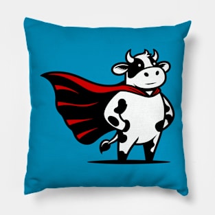 Superhero Cow Pillow