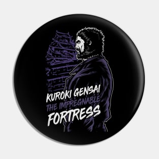 Kuroki Gensai - KENGAN - ASHURA - OMEGA - Manga Anime Design V1 Pin