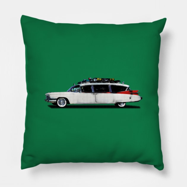 Ecto 1 Pillow by markvickers41