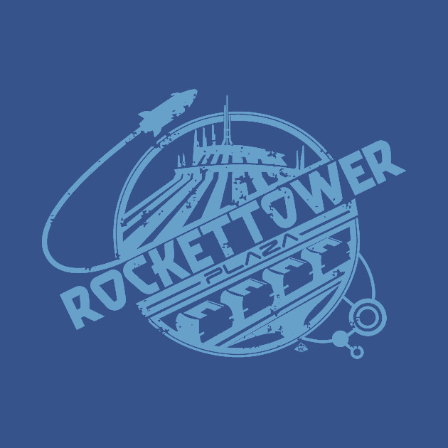 Disover Rocket Tower Plaza - TL94 - Disney - T-Shirt