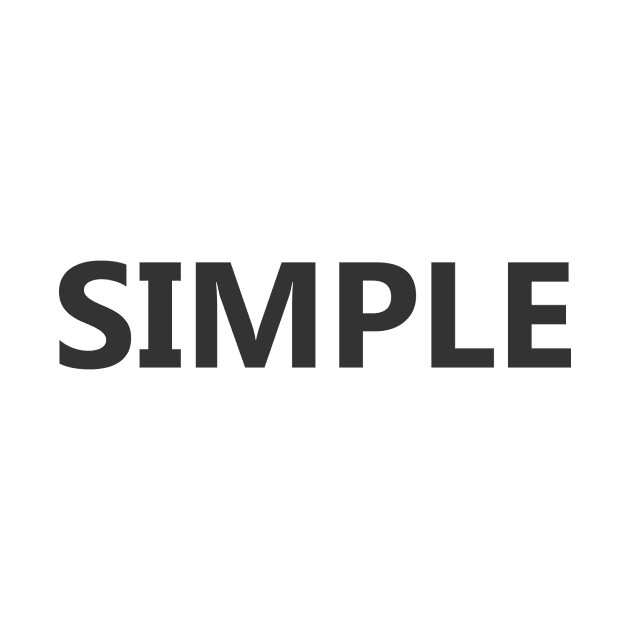 Simple by Skymann