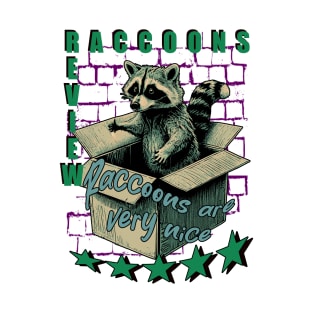 Raccoons - A review T-Shirt