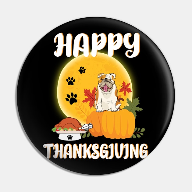 Leavitt Bulldog Seeing Turkey Dish Happy Halloween Thanksgiving Merry Christmas Day Pin by Cowan79