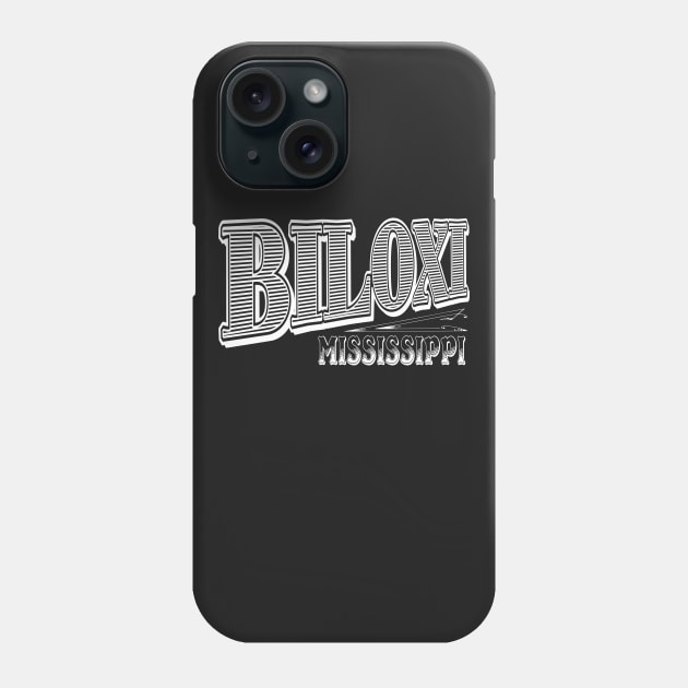 Vintage Biloxi, MS Phone Case by DonDota