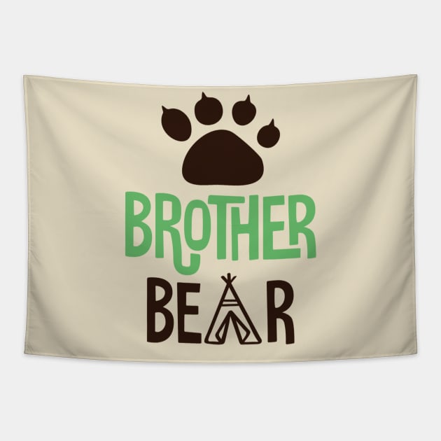 Brother Bear Tapestry by twentysevendstudio