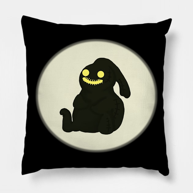Oogie Boogie Moon Pillow by Lady_Ladlar