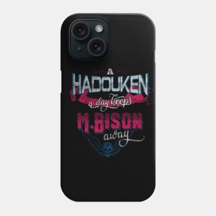 A Hadouken A Day Keeps M.Bison Away | Grunge Edition Phone Case