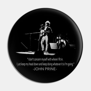 john prine concert Pin