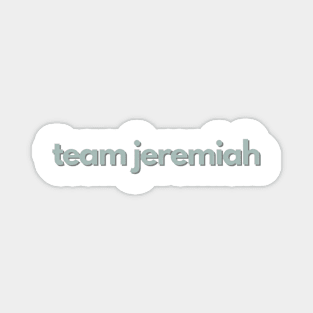 Team Jeremiah The Summer I Turned Pretty Magnet