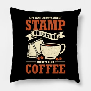 Postage Stamp Collecting Collector Hobby Gift Pillow