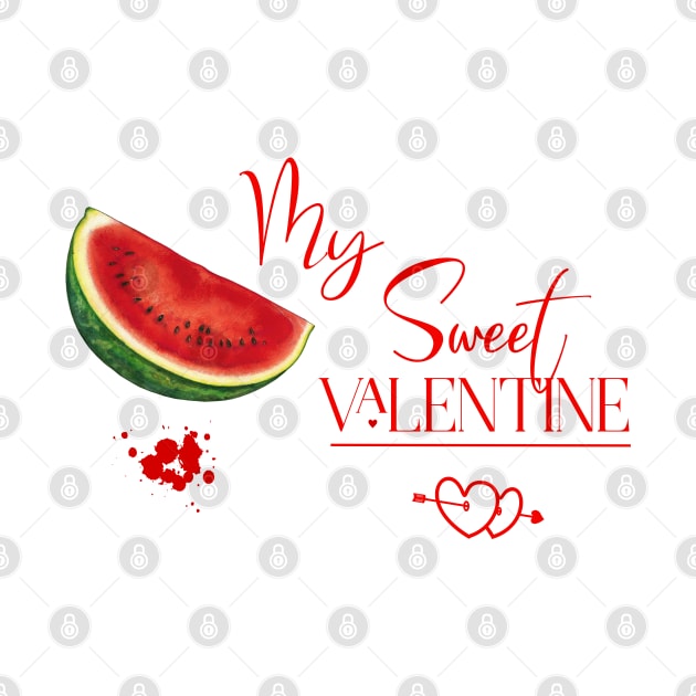 Sweet Valentine with Watermelon by Biophilia