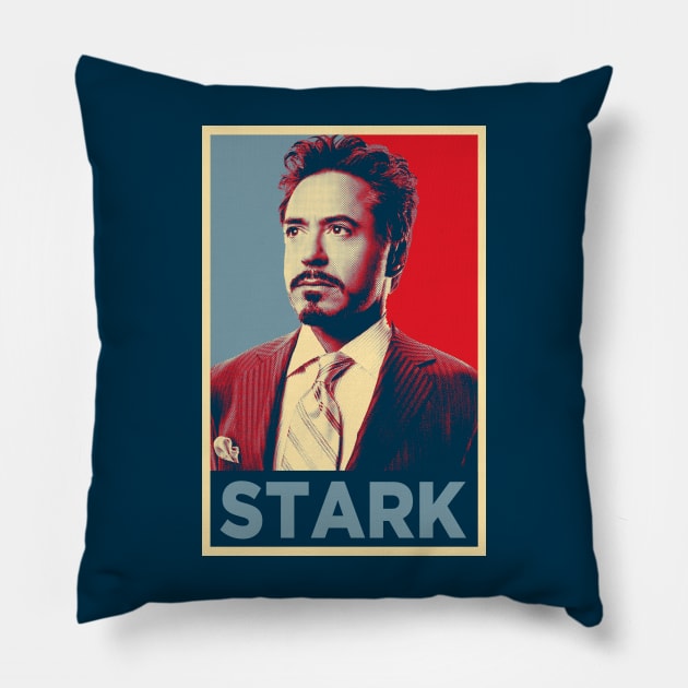 Stark Hope Pillow by TEEVEETEES