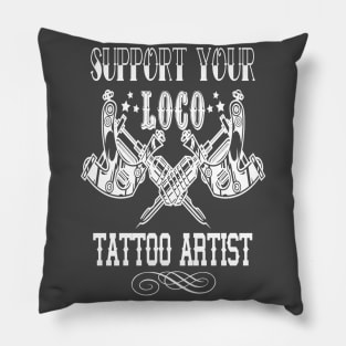 Tattoo Artist Pillow