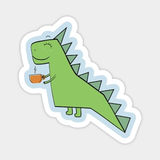 Tea Rex Magnet