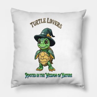 Nature Wisdom for Turtle Lovers Pillow