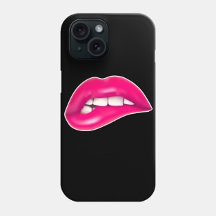 Lips - Graphic Design Tee Phone Case