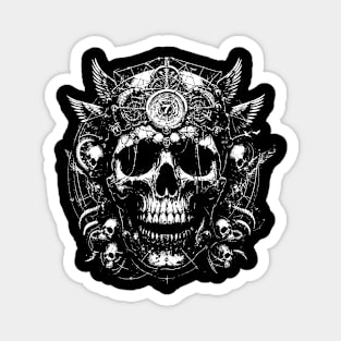 Skull dark art Magnet