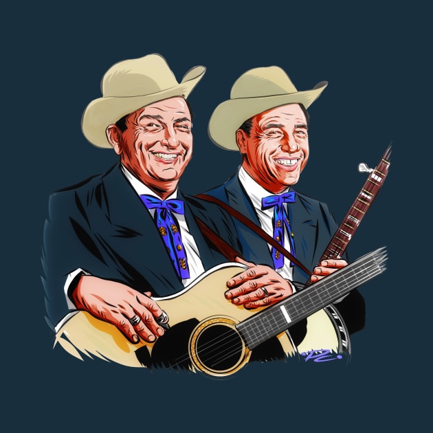 Flatt and Scruggs - An illustration by Paul Cemmick by PLAYDIGITAL2020