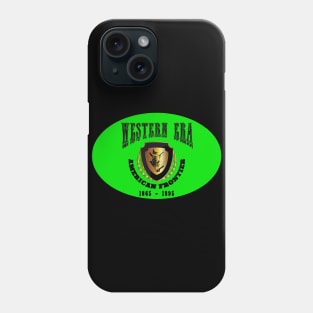 Western Era aka American Frontier - Green Phone Case