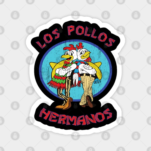 Los Pollos Hermanos Magnet by Skulls Mushroom Arts