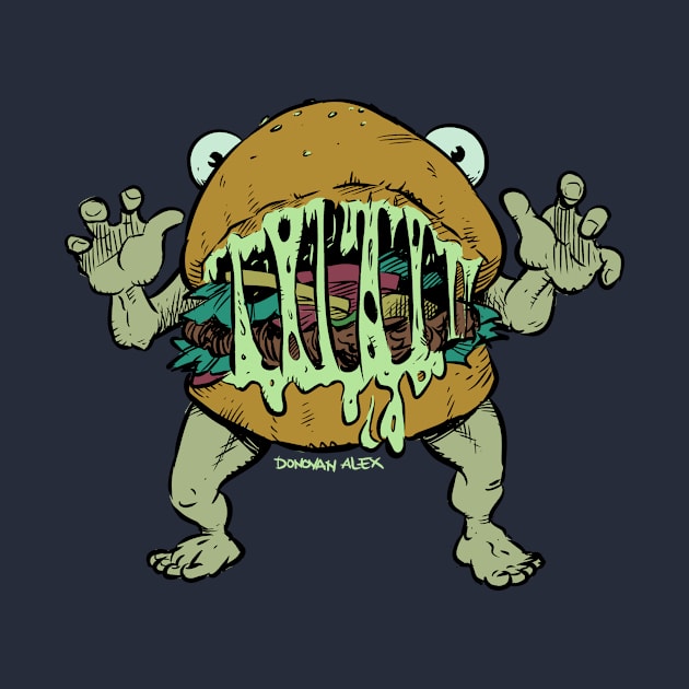 Monster burger by DonovanAlex