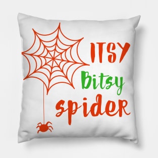 Itsy bisy spider halloween day gifts Pillow