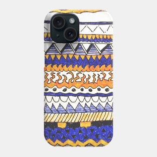 Random aztec pattern Phone Case